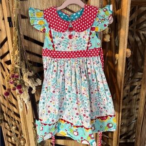 Jelly The Pug “Sunshine Beverly” Floral Dress